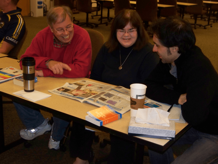 Tess, Michael, and Norah oct. 2010